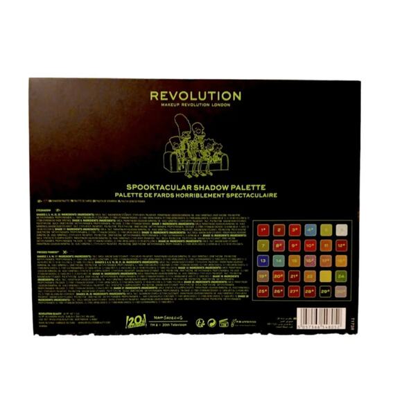 Revolution x The Simpsons Shadow Palette‎ - Picture 2 of 3